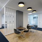 Black/Brass BEGA 51012 LED Ceiling Light