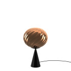Tom Dixon Whirl Fat Cone LED Table Lamp Copper Off