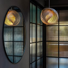 Secto Adilo Pendant Beside Mirror