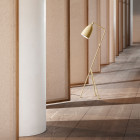 Gubi Grashoppa Floor Lamp Lifestyle Hallway