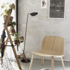 Black Muuto Leaf LED Floor Lamp