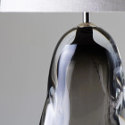 Porta Romana Perfume Bottle Lamp Charcoal Close Up