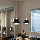 Black Louis Poulsen Doo-Wop Pendants