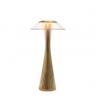 Kartell Space LED Table Lamp Gold