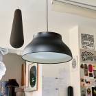 HAY PC Pendant Light Large Soft Black From Below