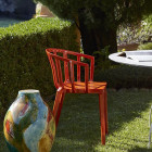 Burgundy Kartell Venice Chair