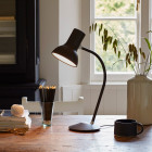 Anglepoise Type 75 Mini Table Lamp Black Umber on Table