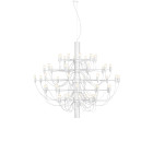 Flos 2097/50 Chandelier - White / Frosted Bulbs