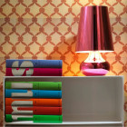 Fuchsia Kartell Cindy Table Lamp