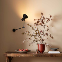 Anglepoise Type 80 W3 Wall Ligh Matte Black Above Table