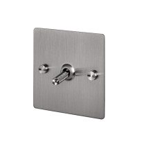 Buster + Punch 1G Toggle Switch - Steel