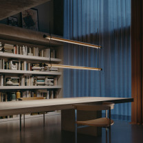 Marset Fris LED Suspension Lifestyle Library