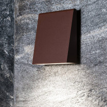 Large Rust Artemide Cuneo LED Wall Light