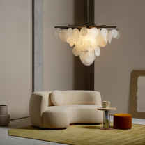 Large Bronze CTO Lighting Nimbus Chandelier