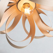 Tom Raffield Skipper Pendant Ash From Below