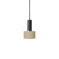 Ferm Living Collect Low Socket Pendant Disc Black Cashmere