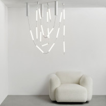 Normann Copenhagen Reb Lamp Pendant Lifestyle Armchair