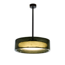 Marset Ringo LED Ceiling Light Fixed Stem 70 Green 60