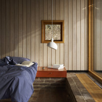 Louis Poulsen FJ Elements Pendant White in Bedroom