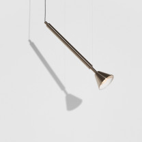 Petite Friture PYL Pendant - Large Steel Angled