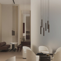 Audo Tubulaire Chandelier Lifestyle Hospitality