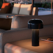 Black Flos Bellhop Unplugged LED Portable Lamp
