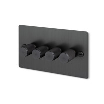 Buster + Punch 4G Dimmer Switch Cross Smoked Bronze