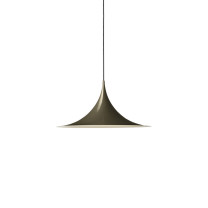 Gubi Semi Pendant Light 47 Dark Cocoa