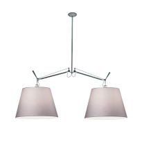 Artemide Tolomeo Basculante Suspension 42 Silk