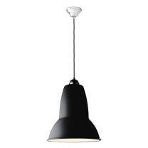 Anglepoise Original 1227 Giant Pendant Light Jet Black Satin Finish