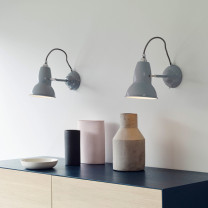 Anglepoise Original 1227 Wall Light Dove Grey in Pairs