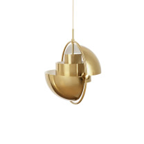 Gubi Multi-Lite Pendant Light Large All Brass
