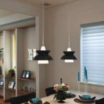 Black Louis Poulsen Doo-Wop Pendants