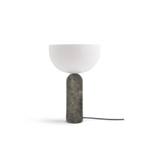 New Works Kizu Table Lamp Large Grey Marble