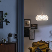 Foscarini Caboche Plus MyLight Tunable LED Pendant Transparent