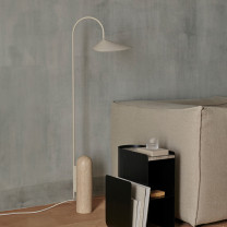 Ferm Living Arum Floor Lamp Cashmere in Living Room
