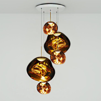 Tom Dixon Melt Cluster Pendants - Gold 