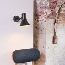 Anglepoise Type 80 W1 Wall Lamp Matte Black