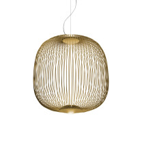 Foscarini Spokes 2 LED MyLight Pendant Light - Regular, Gold
