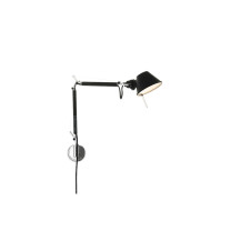 Artemide Tolomeo Wall Light Micro Black