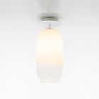 Artemide Gople Ceiling Light White Shade / White Base