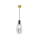 Panzeri Olivia Suspension Brass Crystal