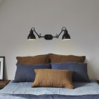 DCW éditions Lampe Gras 204 Double Wall Light Black