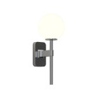 Astro Tacoma Single Globe Wall Light Polished Chrome Tacoma White