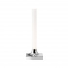Kartell Goodnight Battery LED Portable Table Lamp Polished Chrome
