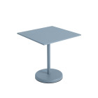 Muuto Linear Steel Café Table Square Pale Blue