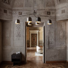 Gubi Howard Chandelier Lifestyle Hallway