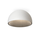 Vibia Duo Petra LED Ceiling Light - Large, White, Flat