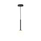Astro Tacoma Pendant Matt Black Tacoma White