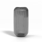 Tacoma Reed Ribbed Glass in smoke